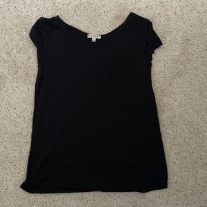 Plain black shirt